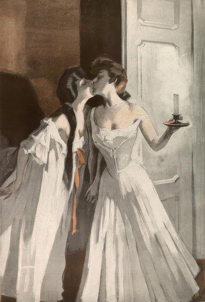 Jeg er nysgjerrig på hva du vil skrive til meg! Brockhaus er for sketchy! av Ferdinand von Reznicek