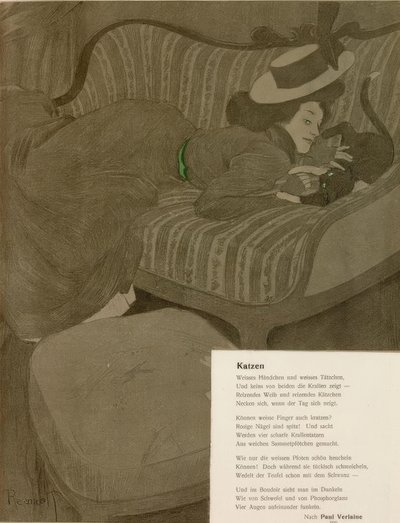 Katter av Ferdinand von Reznicek