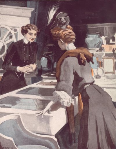 Hyggelig service av Ferdinand von Reznicek