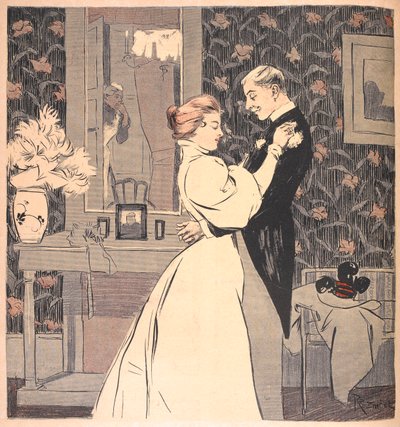 Abonnement på «En bryllupsnatt». Et ektepar. av Ferdinand von Reznicek