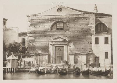Saint Marcuola kirke av Ferdinando Ongania