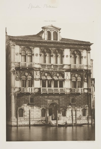 Spinelli-palasset av Ferdinando Ongania