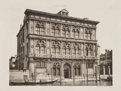 Vendramin-palasset av Ferdinando Ongania