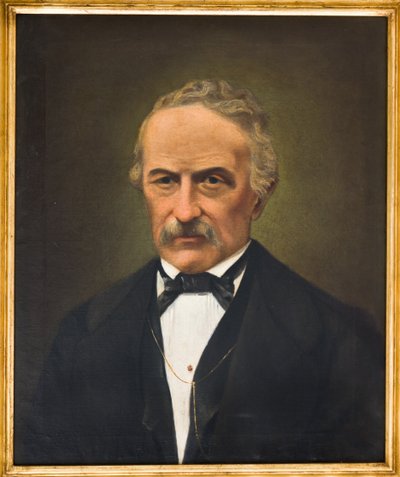 Selvportrett (olje på lerret) av Ferdinando Tarabini