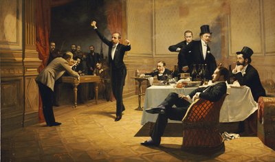 Middagsfesten, 1837 av Ferencz Paczka