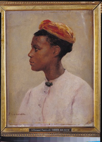 Ung svart kvinne av Fernand Cormon