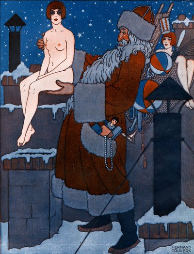 Leker for alle - illustrasjon fra la Vie Parisienne av Fernand Couderc