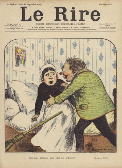 Illustrasjon for Le Rire av Fernand Fau