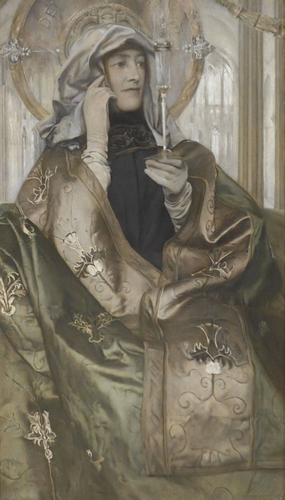 Røkelse, 1898 av Fernand Khnopff