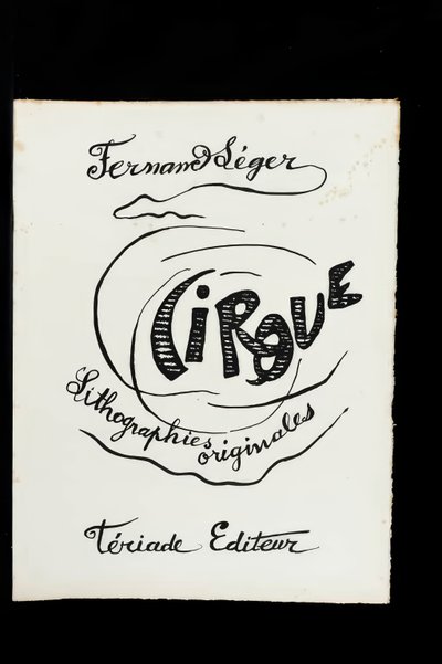 Zirkus, Titelblatt von Fernand Leger