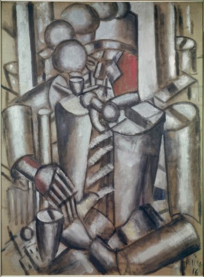 Den røykende soldaten av Fernand Leger