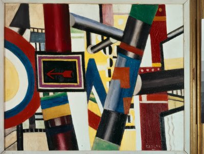 Folge dem Pfeil von Fernand Leger