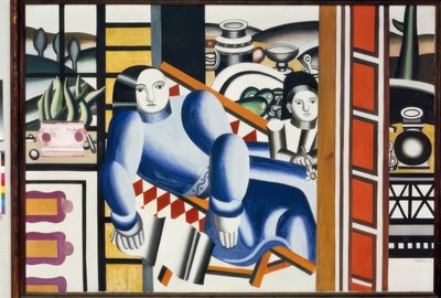 Frau mit Kind von Fernand Leger