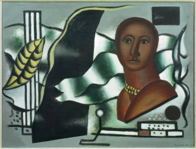 Komposisjon med figur av Fernand Leger