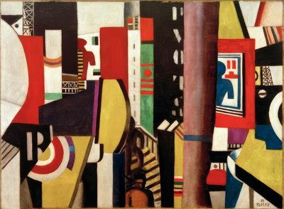 quot;La Villequot; (by) av Fernand Leger
