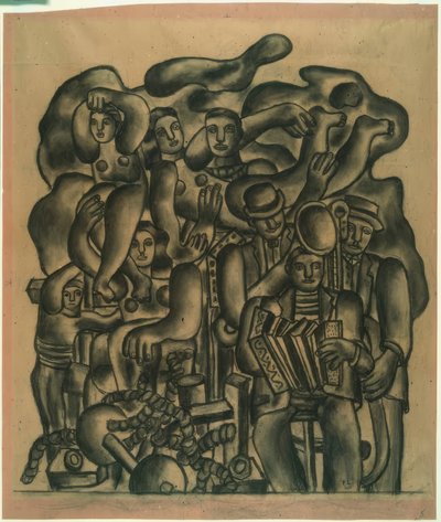 Gateartistene av Fernand Leger