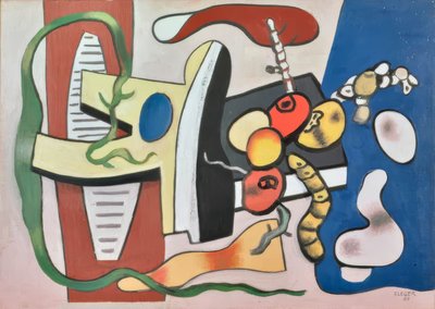 Stilleben av Fernand Leger