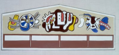 Studie for den franske linjepiren av Fernand Leger