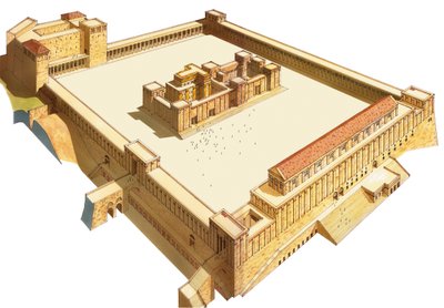 Tempel i Jerusalem. Herodes tempel av Fernando Aznar Cenamor