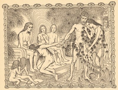 Through the Magic World, plate 9, fra porteføljen 