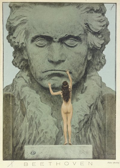 Beethoven, pub. i "ungdom" av Fidus