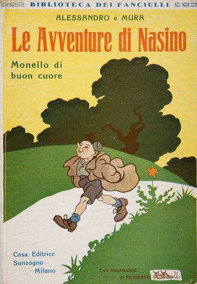 Forside av The Adventures of Nasino, Brat with a good heart av Alessandro e Mura, ca. 1920 av Filiberto Scarpelli