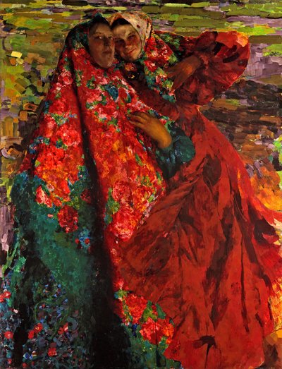 Bondekvinner, 1905 av Filipp Andreevic Maljavin