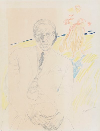 Selvportrett. av Filipp Andreyevich Malyavin