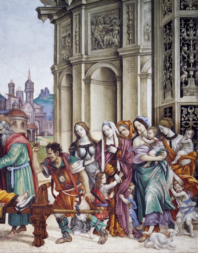 Stories of St John, av Filippino Lippi av Filippino Lippi