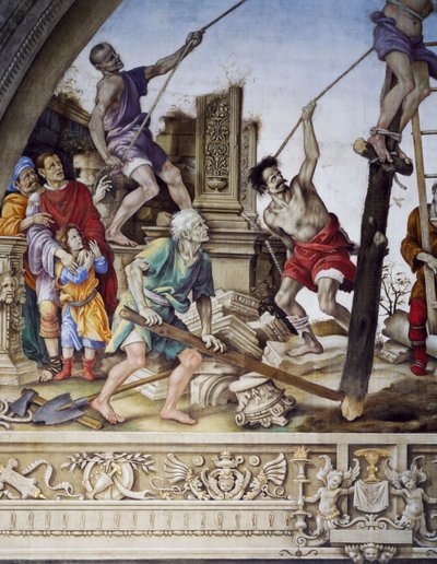 Stories of St John, av Filippino Lippi av Filippino Lippi