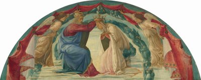 Jomfruens kroning, ca. 1475. av Filippino Lippi