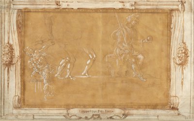 Ulike figurstudier av Filippino Lippi