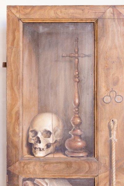 Vegg- og treoljemalerier av Filippo Balbi, detaljer av Filippo Balbi