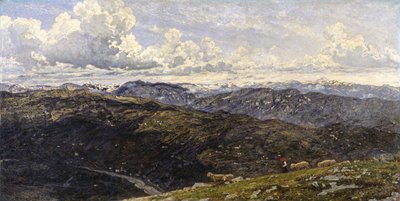 Bergamaske prealps av Filippo Carcano