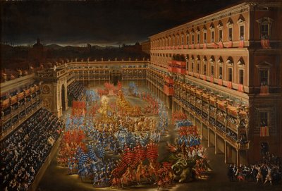 Joust av karuseller av Filippo Gagliardi