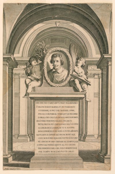 Portrett av kardinal Antonio Barberino av Filippo Gagliardi
