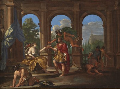 Circe og Ulysses av Filippo Lauri