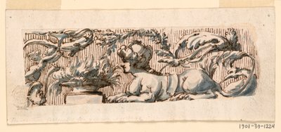 Design for en grotesk frise av Filippo Marchionni