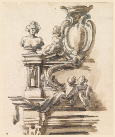 Design for en overdør av Filippo Marchionni