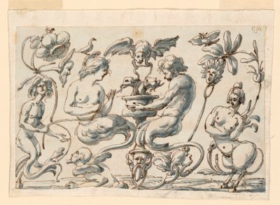 Grotesk for et avlangt panel av Filippo Marchionni