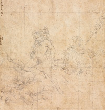 Hercules og Hippolyta-beltet av Filippo Napoletano