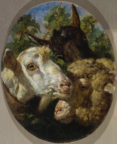 Hoder av dyr av Filippo Palizzi