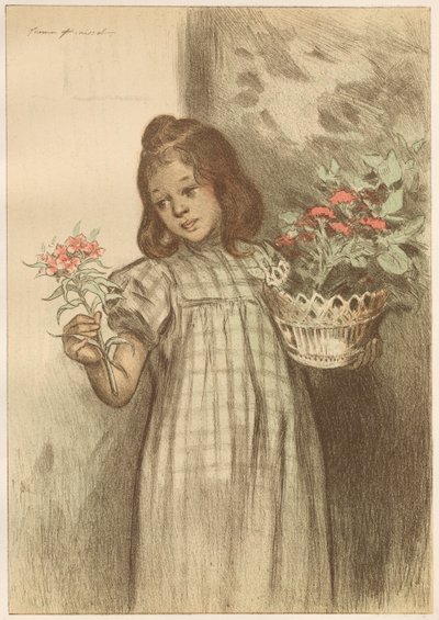 blomsterjente av Firmin Bouisset