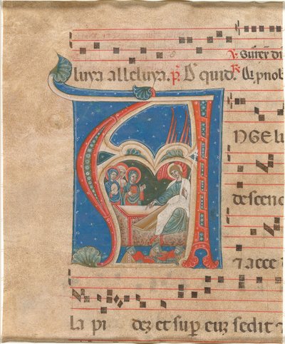 De tre hellige kvinnene ved graven av First Master of the Cortona Antiphonaries