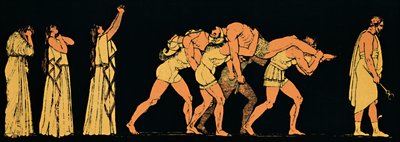 De døde brødrene, 1880 av Flaxman
