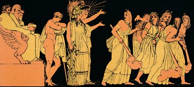 Furies avgang, 1880 av Flaxman
