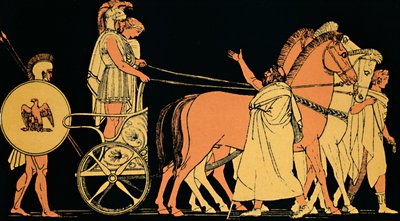 The Return of Agamemnon, 1880 av Flaxman