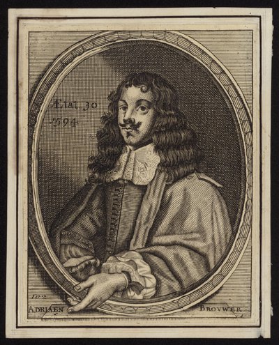 Adriaen Brouwer av Flemish School