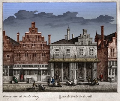 Delft, Nederland. Delft, Nederland. av Flemish School