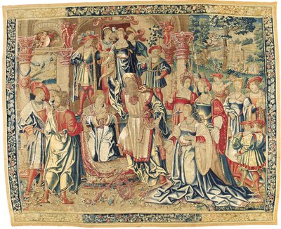 Fransk-flamsk bibelsk billedvev, ca. 1510-30 av Flemish School